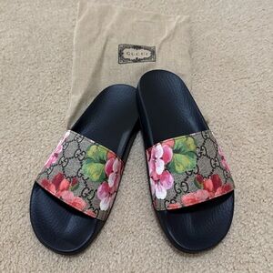 New! Gucci Blooms floral slides - 6